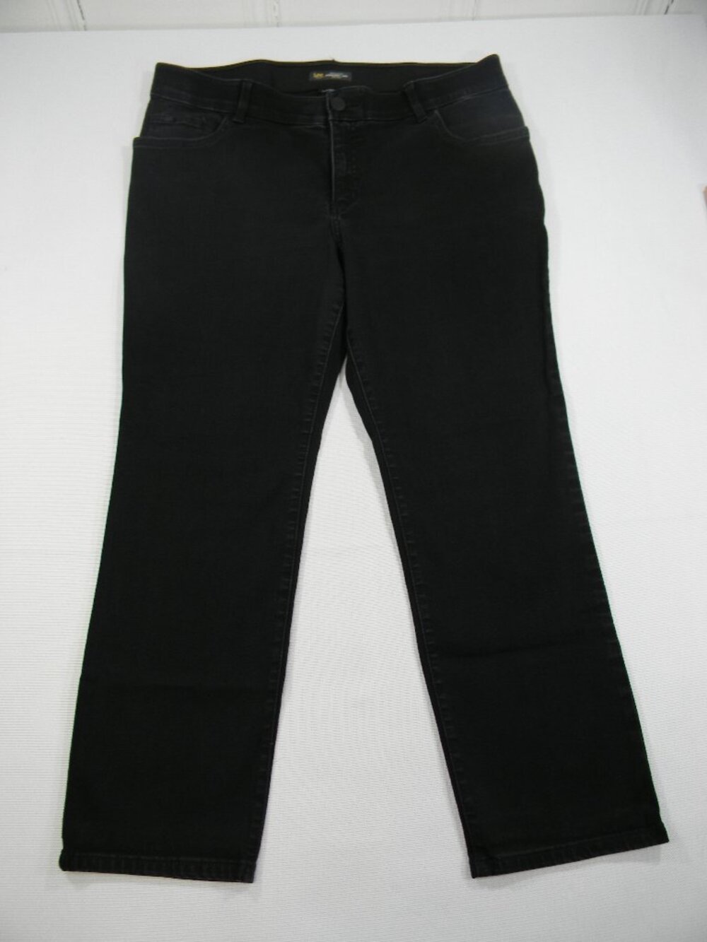 Lee Black Straight Leg Stretch Pants Women’s Size 18W